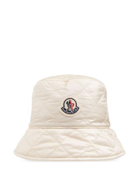 Moncler Women Logo Nylon Bucket Hat