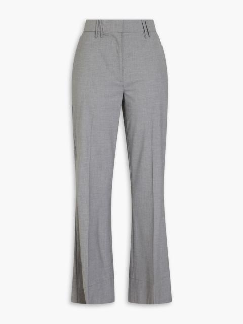 GANNI Twill flared pants