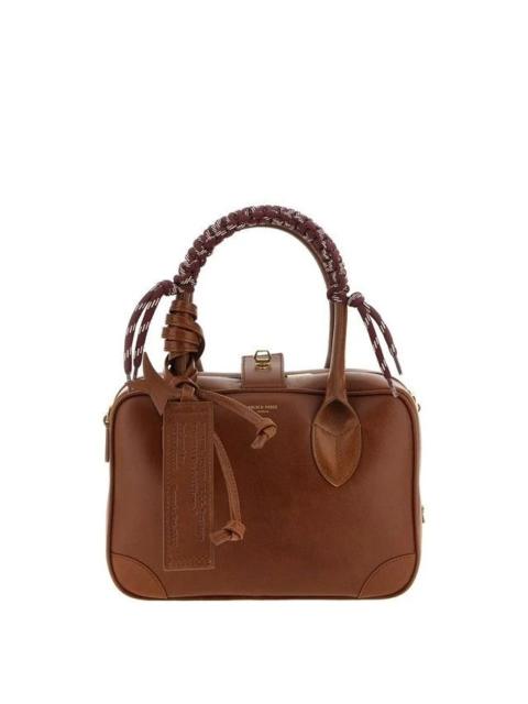 Golden Goose GOLDEN GOOSE Vita Brown Top Handle Bag New & Authentic