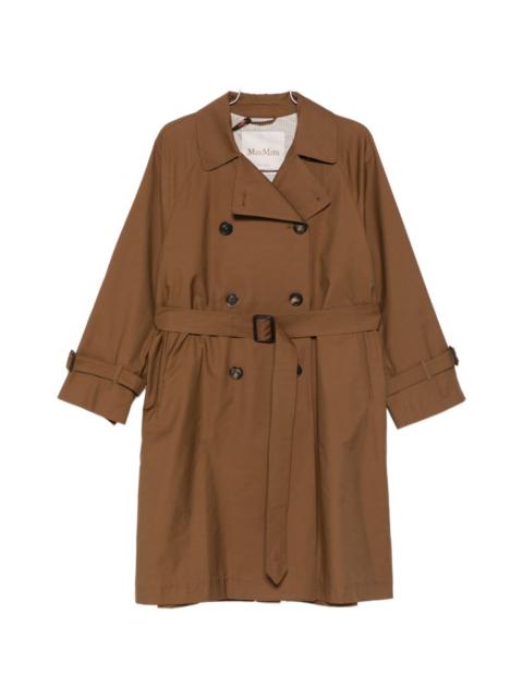 Other Designers Max Mara The Cube Women Cotton Blend Trench Coat