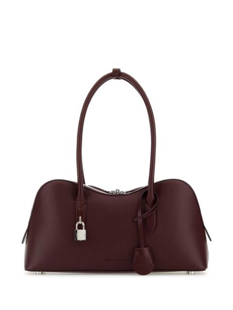 Stella McCartney Stella Mccartney Women Burgundy Synthetic Leather Ryder Medium Shoulder Bag