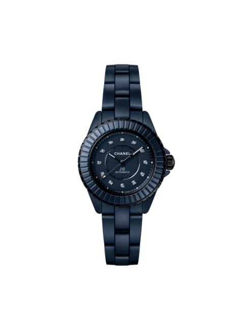 CHANEL J12 BLEU Watch Caliber 12.2, 33 MM