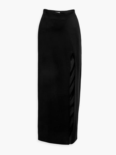 Other Designers Alicja jersey maxi skirt