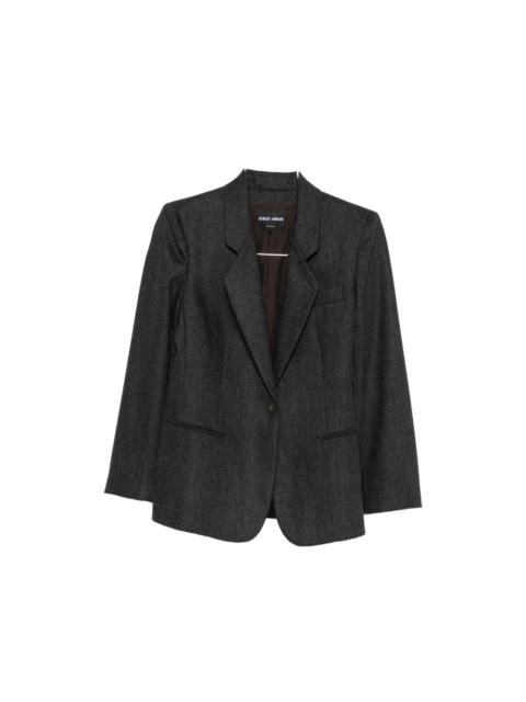 GIORGIO ARMANI Giorgio Armani Grey Jackets - Blazers Women