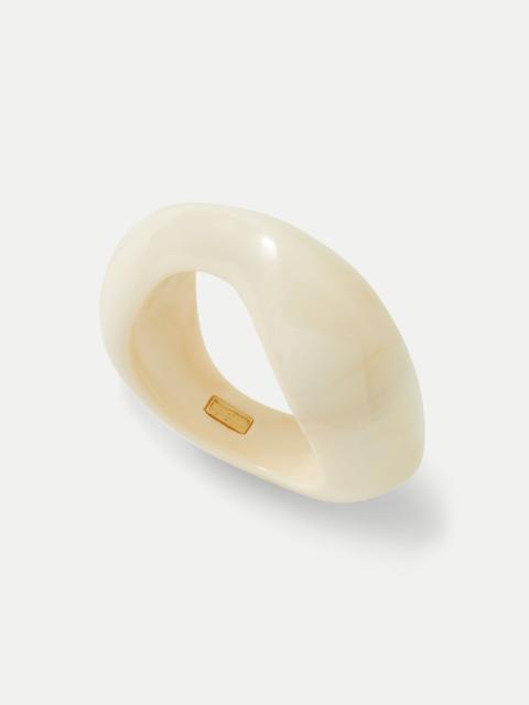 VERONICA BEARD MARBLED RESIN BANGLE