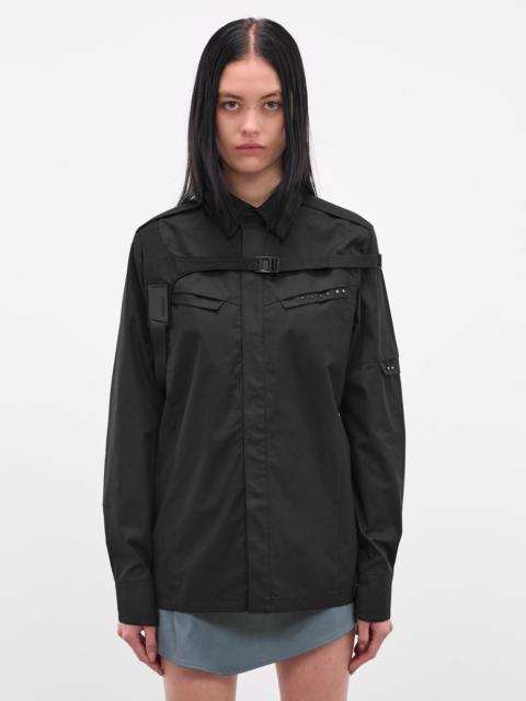 HYEIN SEO Black Biker Shirt & Shoulder Strap