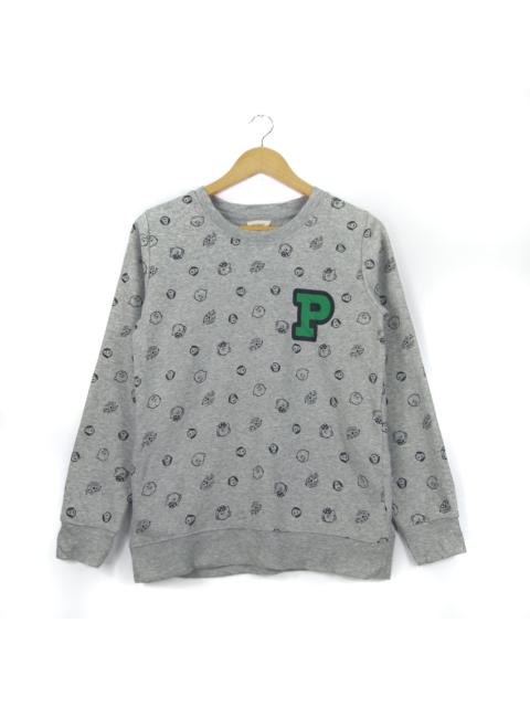 Other Designers Peanuts × Vintage - Peanuts Deadstock Fullprint Crewneck Pullover Sweatshirt