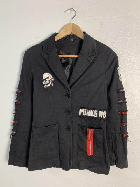 Other Designers Japanese Brand - Skull Punk Not Dead Jacket