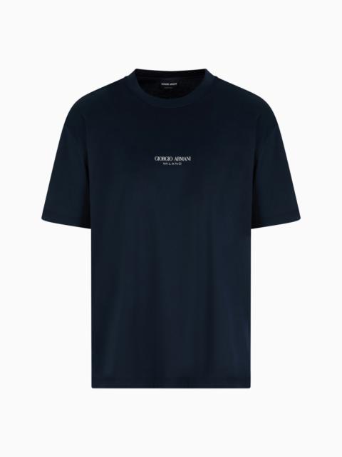 GIORGIO ARMANI COTTON INTERLOCK CREW-NECK T-SHIRT
