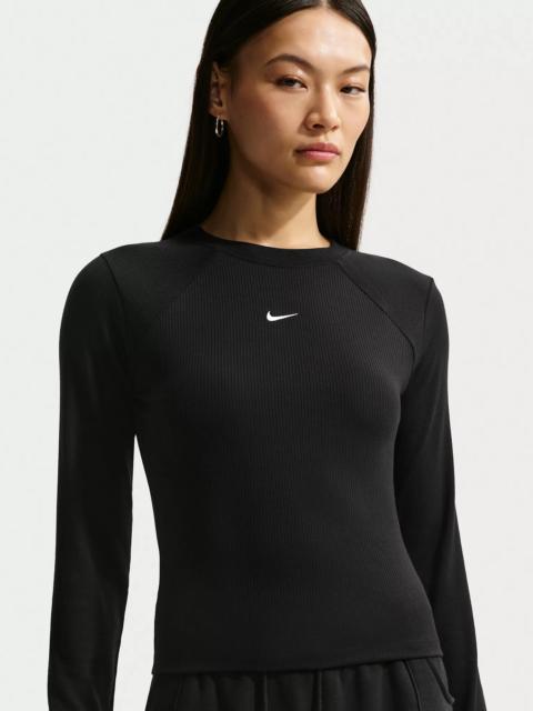 Nike Nike Women's Sportswear Chill Knit Tight Long-Sleeve Ribbed Top