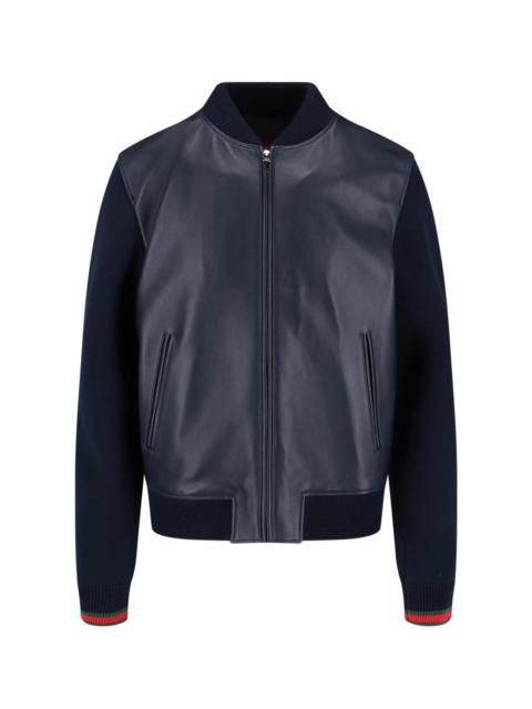 GUCCI LAMB NAPPA BOMBER JACKET