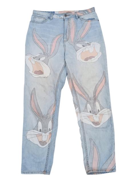 Other Designers Universal Studios - LOONEY TUNES BUGS BUNNY Hip Hop Baggy Street Fashion Jeans