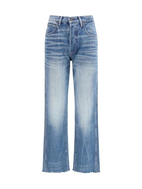 TOM FORD Tom Ford Washed Denim Cigarette Jeans Blue