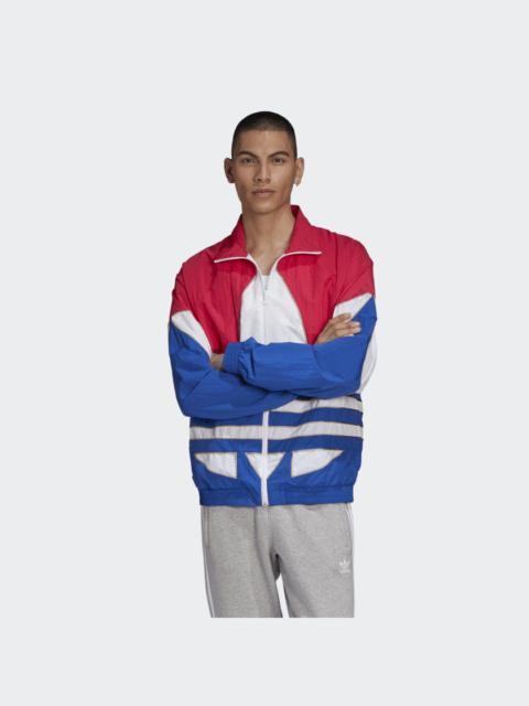 adidas NEW Adidas Big Trefoil Colorblock Woven Track Jacket