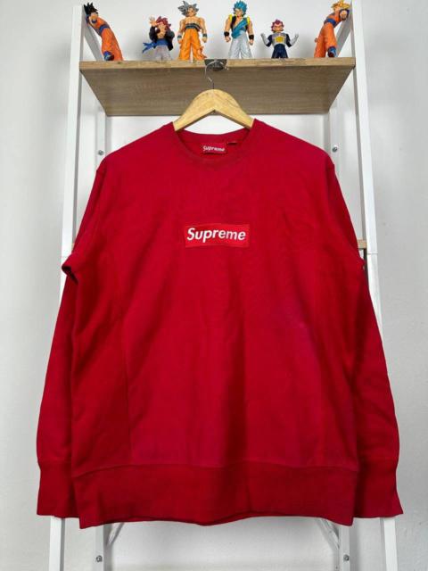 Supreme SUPREME BOX LOGO RED SWEATSHIR