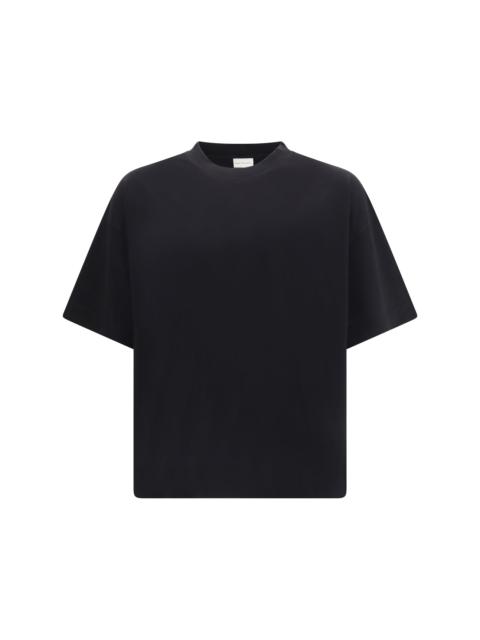 Dries Van Noten Dries Van Noten Monochrome Cotton T-shirt Black