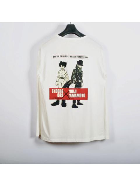 Yohji Yamamoto Yohji Yamamoto Pour Homme Long Sleeve Cyborg 009 Print Shirt