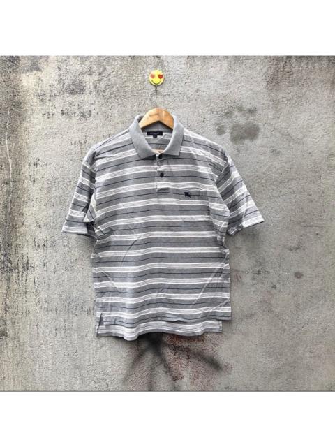 Other Designers Vintage burberry stripe polo shirt small logo