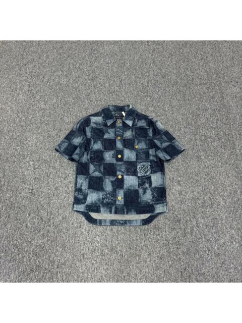 Louis Vuitton Louis Vuitton Denim Short Sleeve Shirt