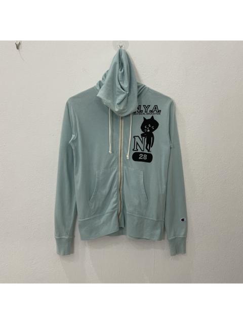 ISSEY MIYAKE Vintage Champion X Ne-net Issey Miyake Big Logo Sweater