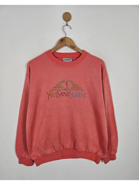 Other Designers Vintage - Yves Saint Laurent Tricots Pour Homme Embroidery Sweatshirt
