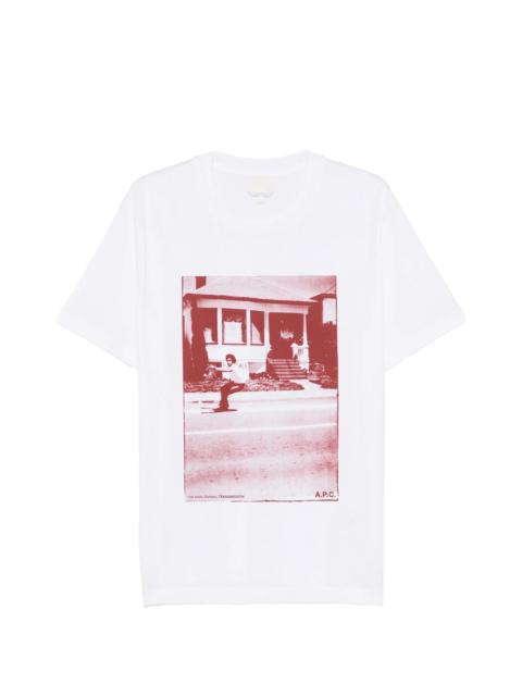A.P.C. A.p.c. Graphic-print T-shirt