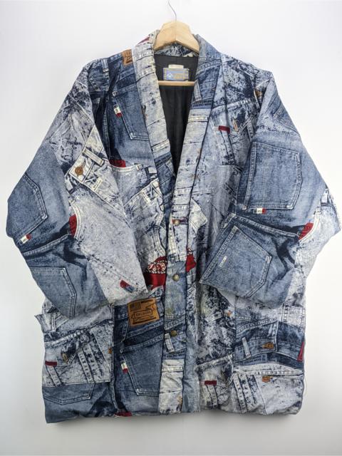 Other Designers Cardigan - Steals🔥Kimono Denim Patterned Rare