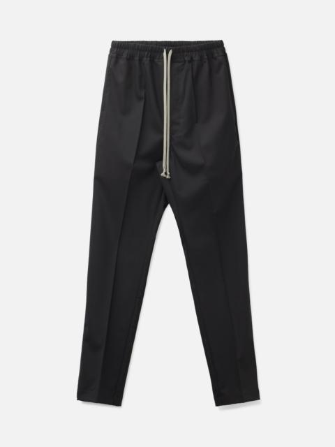 Rick Owens DRAWSTRING SLIM LONG IN PAPER WOOL
