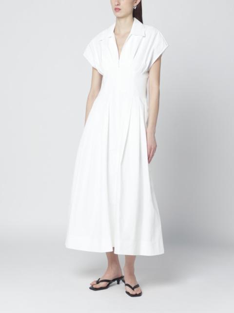 SIMKHAI Farlow white midi dress