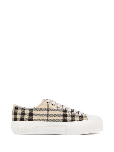 Burberry Burberry Women Embroidered Cavas Sneakers