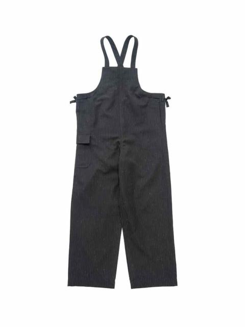 visvim OVERALL GABARDINE W BLACK STRIPE