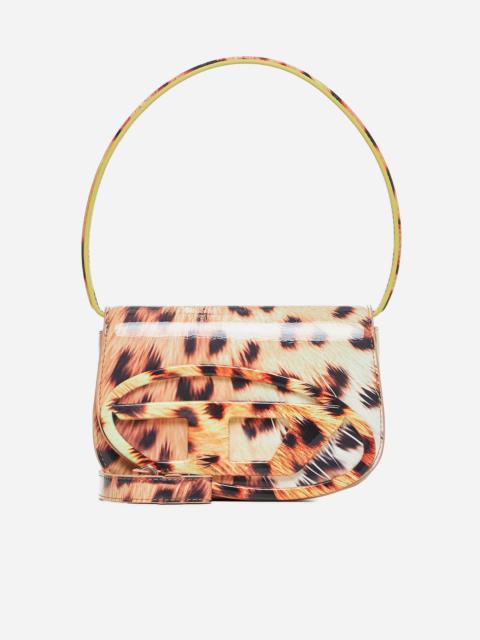 1drt-ilon print faux leather bag