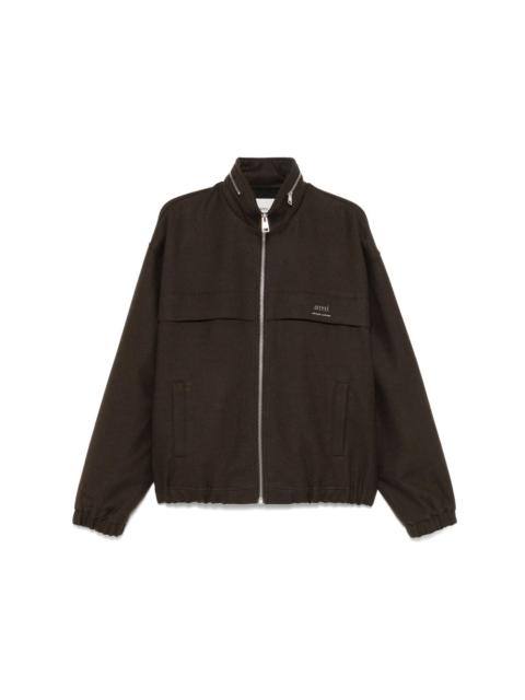 AMI Paris Ami Paris Brown Jackets - Bomber Jackets Men