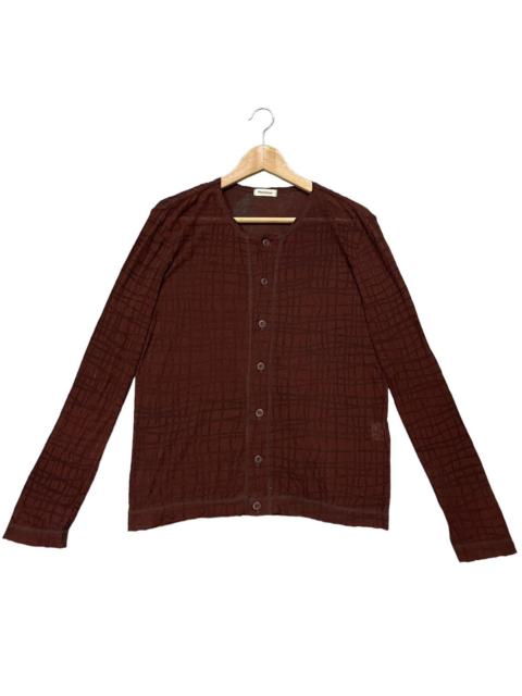 Other Designers VINTAGE PLANTATION X ISSEY MIYAKE BUTTON UP LONGSLEEVE TEE