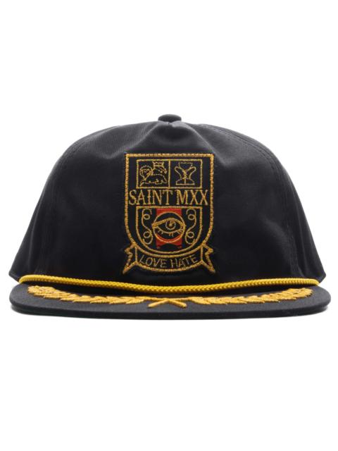 SAINT M×××××× EYE CAP - BLACK