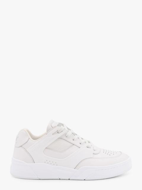 CELINE Celine Ct-09 Leather Sneakers With Mesh Inserts
