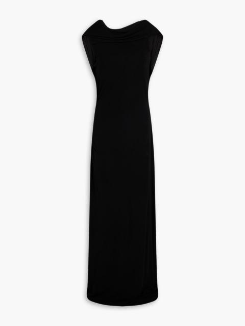 Other Designers Draped jersey gown