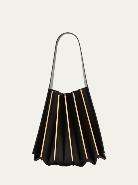 SIMKHAI Rola Folded Leather Tote Bag