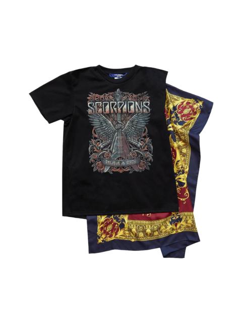 Junya Watanabe MAN Scorpions Printed Scarf Tee 'Black'