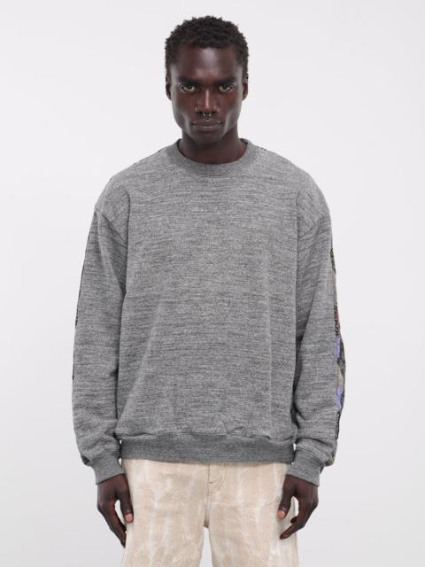 Kapital Yabane Quilted 2-Tone Sweater