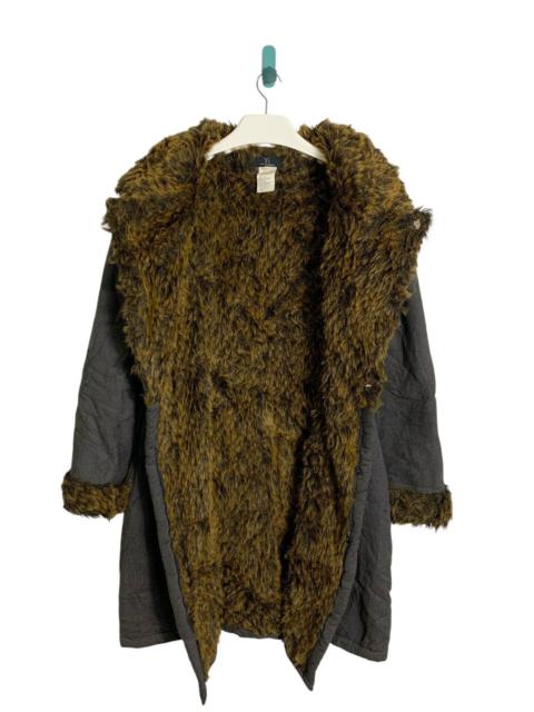 Yohji Yamamoto Vintage 1990’s Y’s By Yohji Yamamoto faux fur jacket