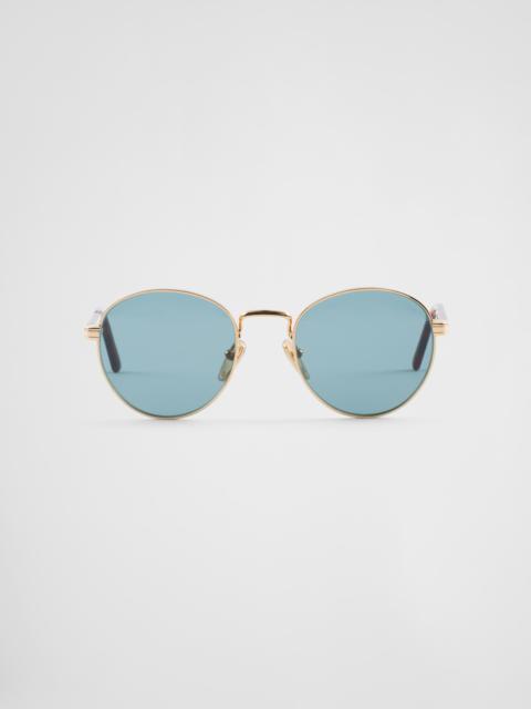 Prada Sunglasses with the iconic metal plaque