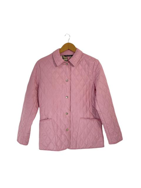 Burberry Quilted Jacket Design Pink Color Nova Check