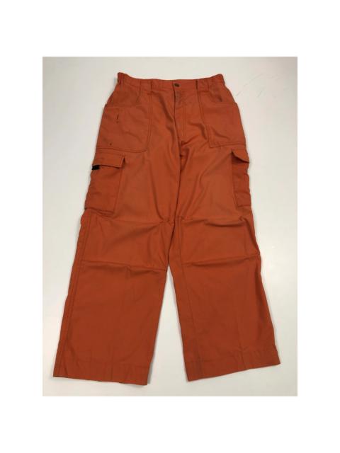 Other Designers Vintage - Vintage Japanese Brand Orange Cargo Pant CP0056
