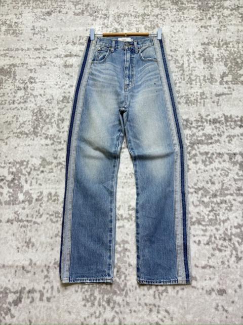 Hysteric Glamour Y2k AZUL Reworked Reconstructed Loose Denim