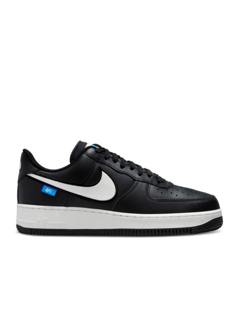 Nike AIR FORCE 1 '07 'BLUE LABEL - BLACK WHITE'