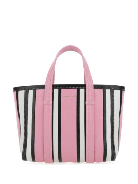 BALENCIAGA Balenciaga Women Multicolor Leather Small Barbes Shopping Bag