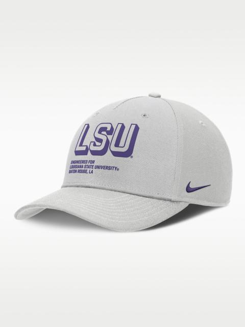 Nike LSU On-Field Primetime Rise Men's Nike College Adjustable Hat
