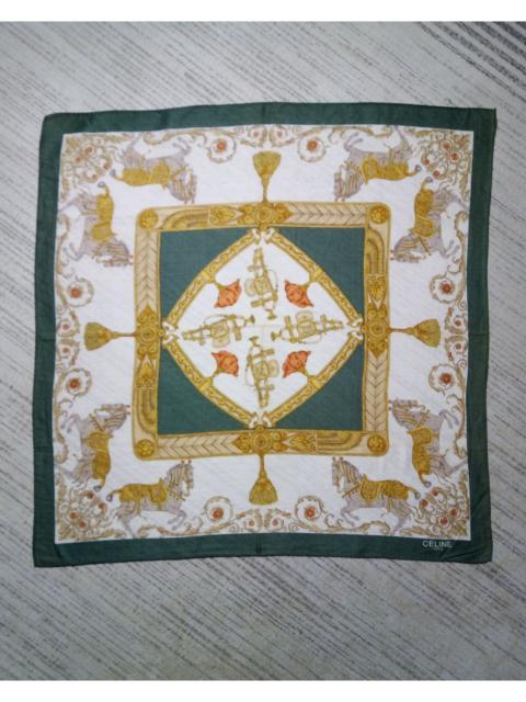 CELINE Celine paris mini scarf handkerchief neckerchief