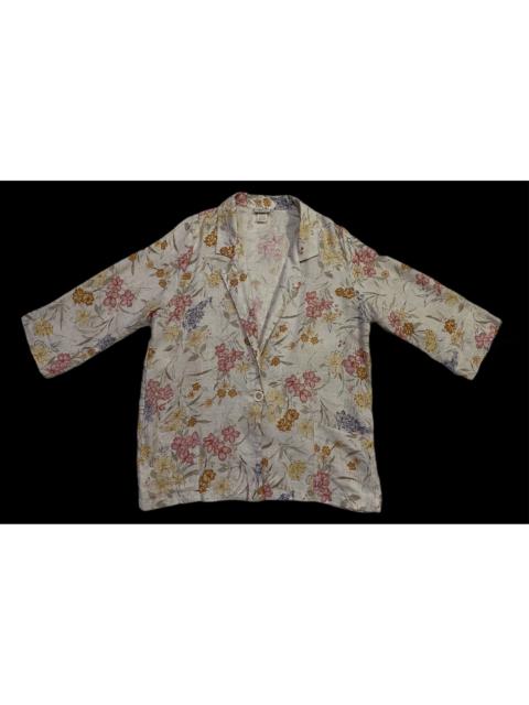 Other Designers Made In Usa - Modern Essentials Floral Blazer Cardigan
